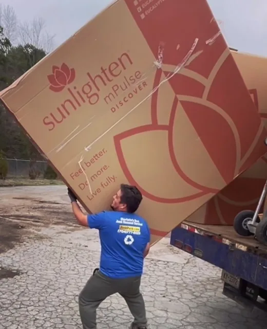 Large item removal, Huntersville