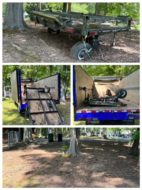 Old trailer, removed