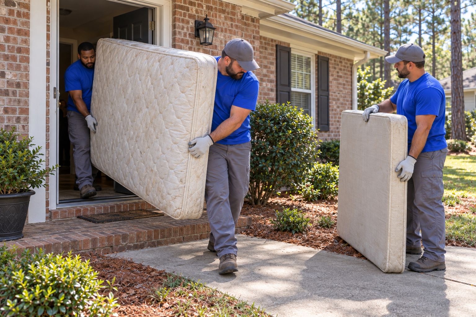 Mattress removal by Junk Punk