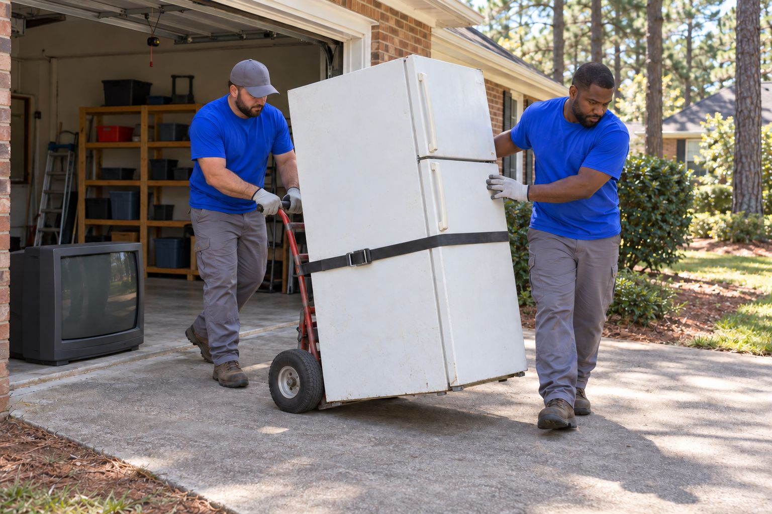 TV and appliance removal by Junk Punk